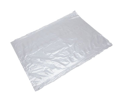 Clear Poly Bags | 12 LB | 8"x 4"x 20" | Case of 500