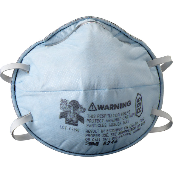 3M™ Particulate Respirator 8246 Nuisance Level Acid Gas Relief  | R95