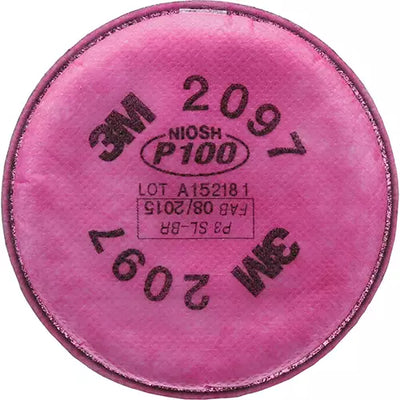 Filtre à particules 3M™ 2097, préfiltre pour respirateur P100 | Lot de 2