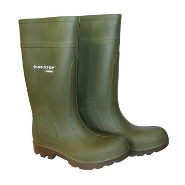 Dunlop Purofort Green Polyurethane 14" Boots