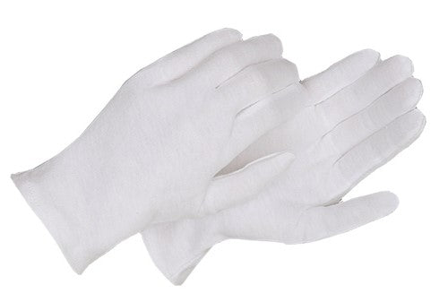 Gants d'inspection 100 % coton épais | Lot de 12