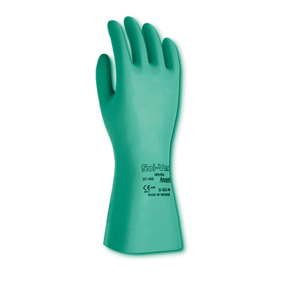 Gants doublés en nitrile Sol-Vex® | 11 mil | Résistants aux produits chimiques