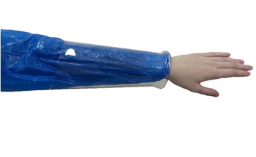Garde-bras en plastique transparent 7.5po