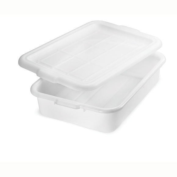 Bac de rangement économique en polypropylène pour aliments | Sac de transport pour bus | 21"x 16"x 7"