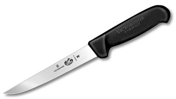 6" Straight Wide Blade Boning Knife With Fibrox Handle
