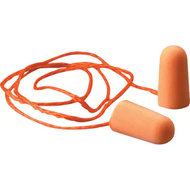 Bouchons d'oreilles en mousse avec cordon 3M™ 1110, orange