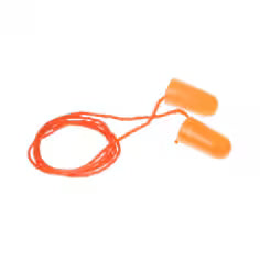3M™ 1110 Foam Corded Earplugs, Orange