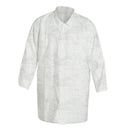 Blouse de laboratoire jetable en polypropylène | Poignets élastiques Fermeture à boutons-pression-2