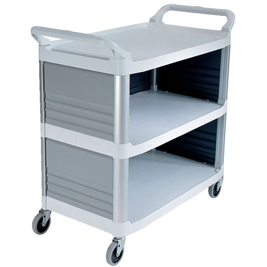 Chariot utilitaire Rubbermaid® avec panneaux d'extrémité fermés sur 3 côtés | 4093 - 0