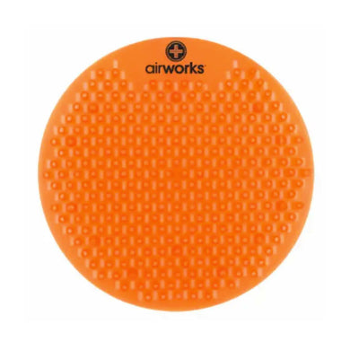 Splash Free Urinal Screen Orange Airworks Bathroom Supplies Fast Canada and USA Shipping