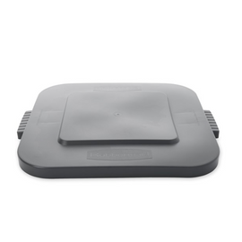 Rubbermaid BRUTE® 28 Gal Square Lid | Gray - 0
