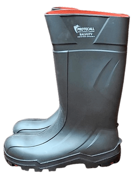 Balvuty Black Work Boots – Extreme Grip, Durable, Comfortable, Industrial and Outdoor Use Cold Weather Canada and USA
