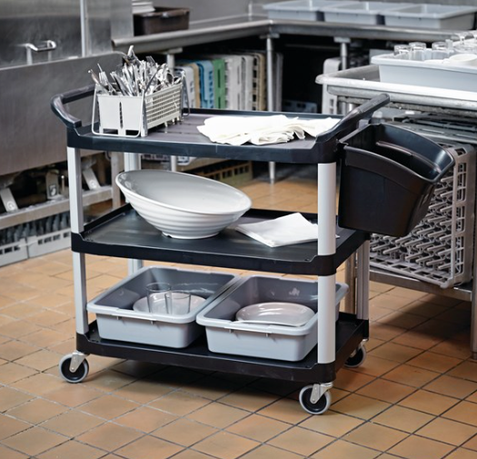 Chariot de service ouvert Rubbermaid® | 4091