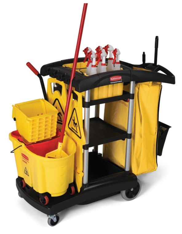 Chariot de concierge haute capacité Rubbermaid® | 9T72