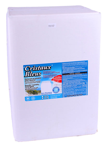 J2300025 Cristaux Bleus  Powder Laundry Detergent Phosphate Free