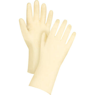 Natural Rubber Latex Canner's Gloves | 15 Mil - 0