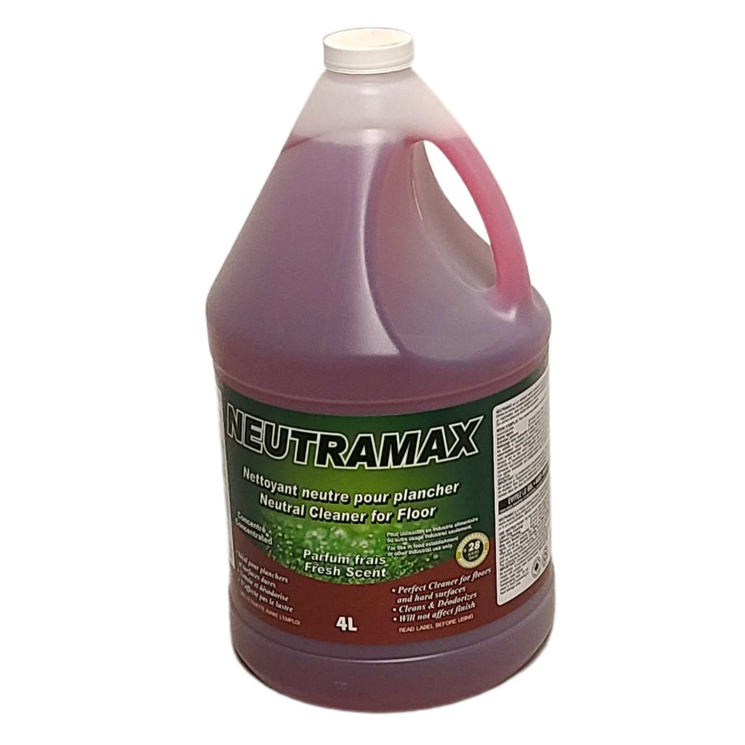 Neutramax Scented Concentrated Neutral Floor Cleaner | Case of 4 x 4L