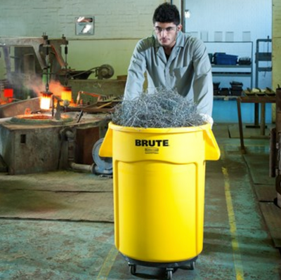 Chariot rond BRUTE® | Verrouillage par rotation - 0