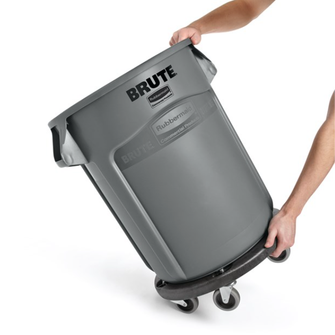 Chariot rond BRUTE® | Verrouillage par rotation