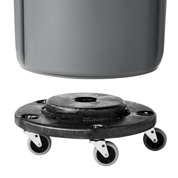 Chariot rond BRUTE® | Verrouillage par rotation