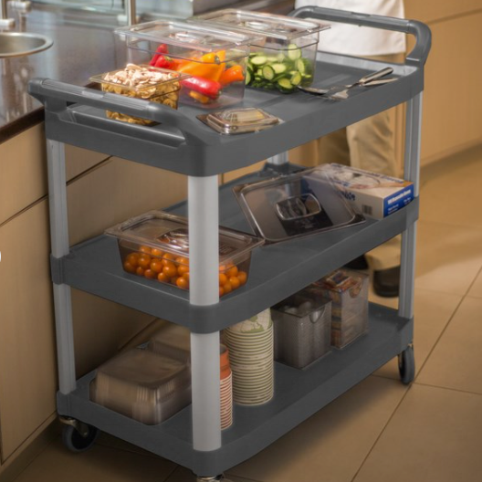 Rubbermaid® Xtra™ Open Sided Service Utility Cart | 4091