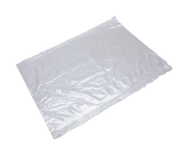 Clear Poly Bags | 10 LB | 5" x 2" x 11" | Case of 500 - 0