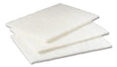 Tampon de nettoyage à récurer léger blanc 3M™ Scotch-Brite™ n° 98 | 6" x 9" | Paquet de 20-2