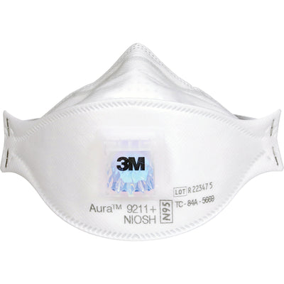 3M™ Standard Disposable Particulate Respirator 9211 with Valve | N95