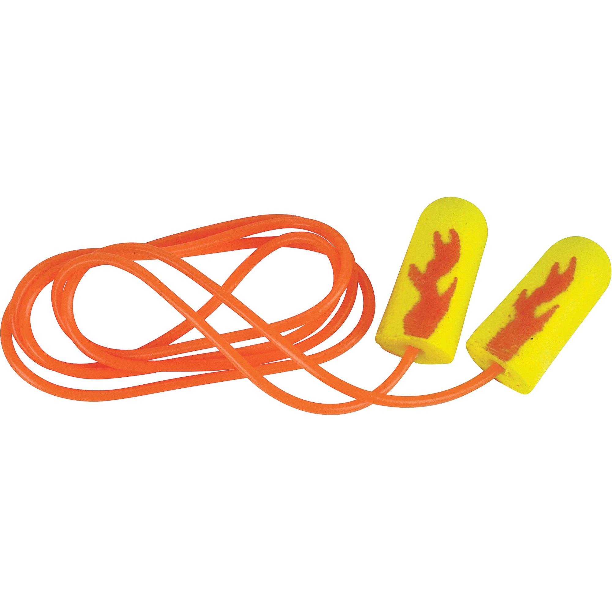 3M™ E-A-Rsoft™ Yellow Foam and PVC Corded Earplugs