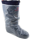 Clear Polyethylene Boot Covers with Elastic | 16"-1