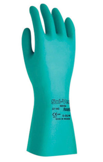 Ansell Sol-Vex® Green Unlined Nitrile gloves 22 Mil