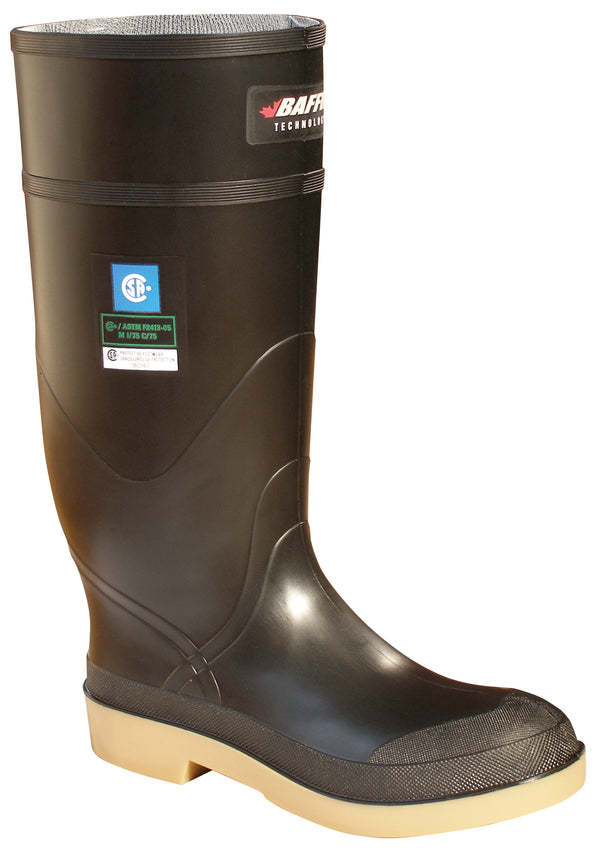 Gripper 15" Black Boots with Steel Toe