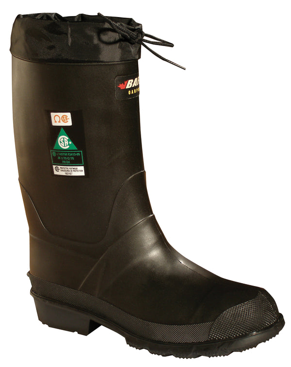 Black Refinery Boots with Steel Toe & Plate -40°C