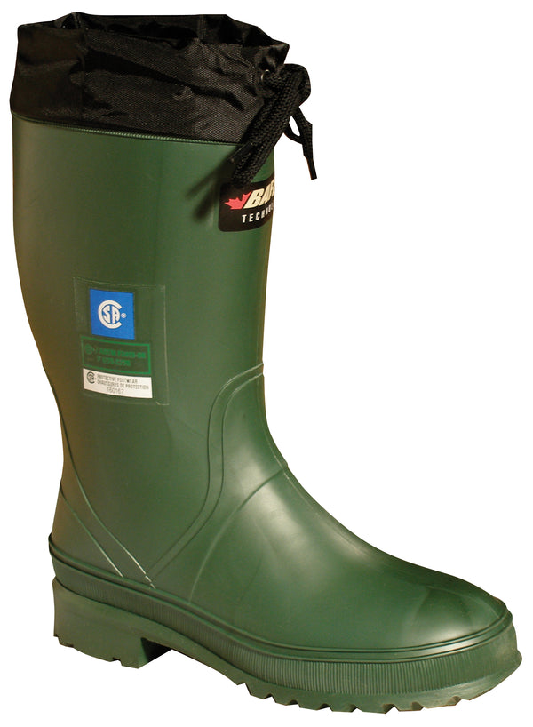 Women's Storm Green Boots with Steel Toe -30°C