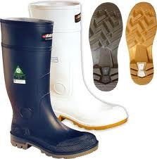 Blue Bully Boots w/ Steel Toe | 15" - 0