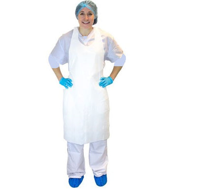 Tabliers en polyéthylène | 28" x 46" | 1 mil | Sac de 100 ou caisse de 1 000