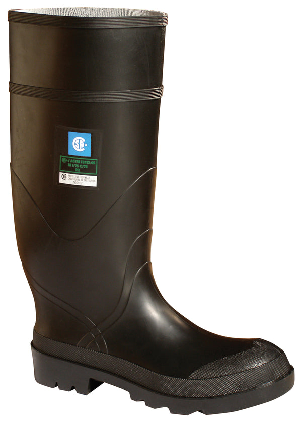 PVC Express Boots 15" with Steel Toe