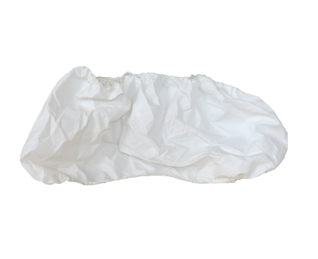 Non-Skid Disposable White Shoe Cover 100 Pairs - 0