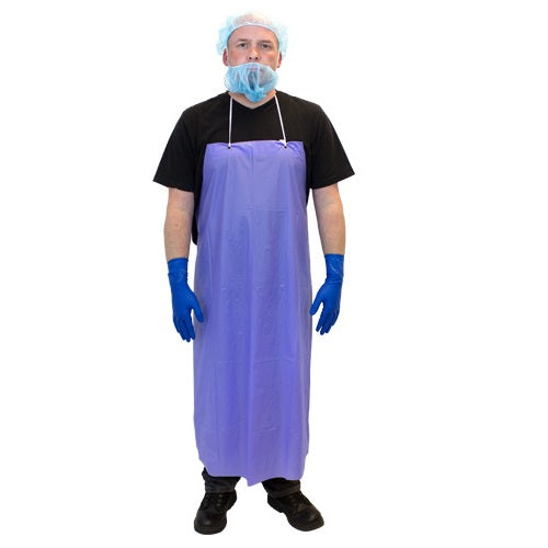 Reusable Medium Duty Vinyl Aprons | 6 Mil |  36" x 50"