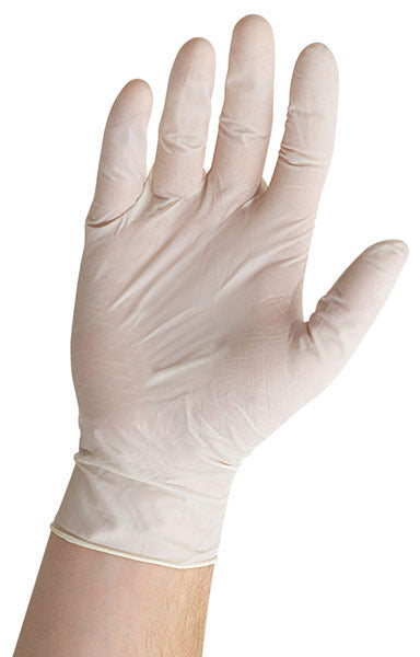 Latex Lightly Powdered Free Disposable Gloves, 5 mil USA and Canada Shipping Best Price