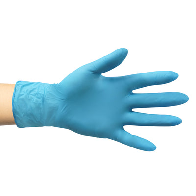 Blue Nitrile Powder-Free Disposable Gloves – Durable, Latex-Free, Medical, Food, and Industrial Use