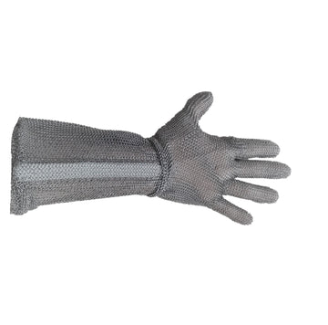 ProtecAll  Stainless Steel Metal Mesh Cut Resistant Glove  7.5" Wrist
