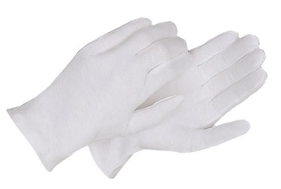 Gants d'inspection 100 % coton épais | Lot de 12