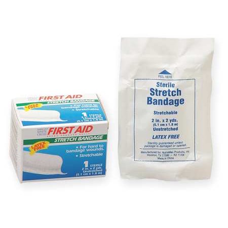 Swift First Aid 2" x 2 Yard Roll Stretch Sterile Gauze Bandage