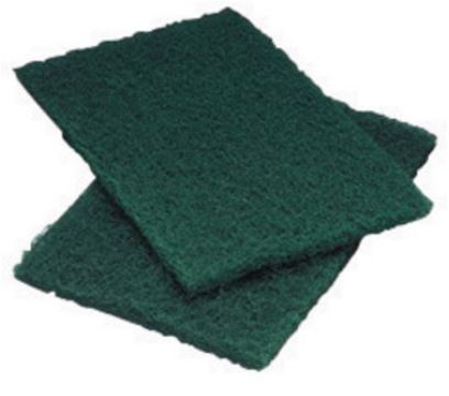 3M™ Scotch-Brite™ Green Heavy Duty Scouring Pad #96  6" x 9" x 1/4"