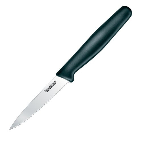 Couteau à éplucher à tranchant dentelé de 8 cm (3,25 po)