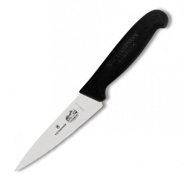 Couteau de chef à lame de 13 cm au tranchant dentelé