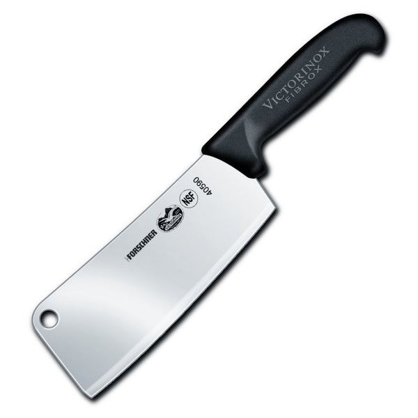 7-1/2" Blade Restaurant Cleaver With Fibrox Handle