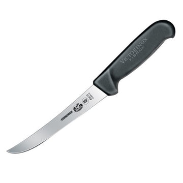 Couteau à désosser à lame incurvée et rigide de 15 cm