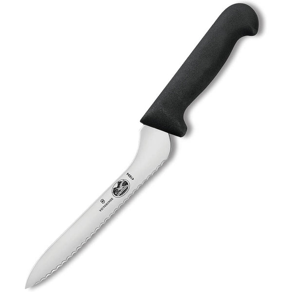 Couteau à pain à lame de 19 cm au tranchant en dents de scie et à manche en Fibrox®